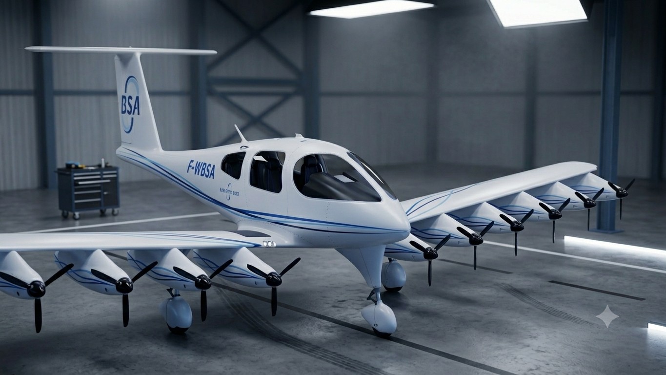 Dragonfly in the Blue Spirit Aero hangar
